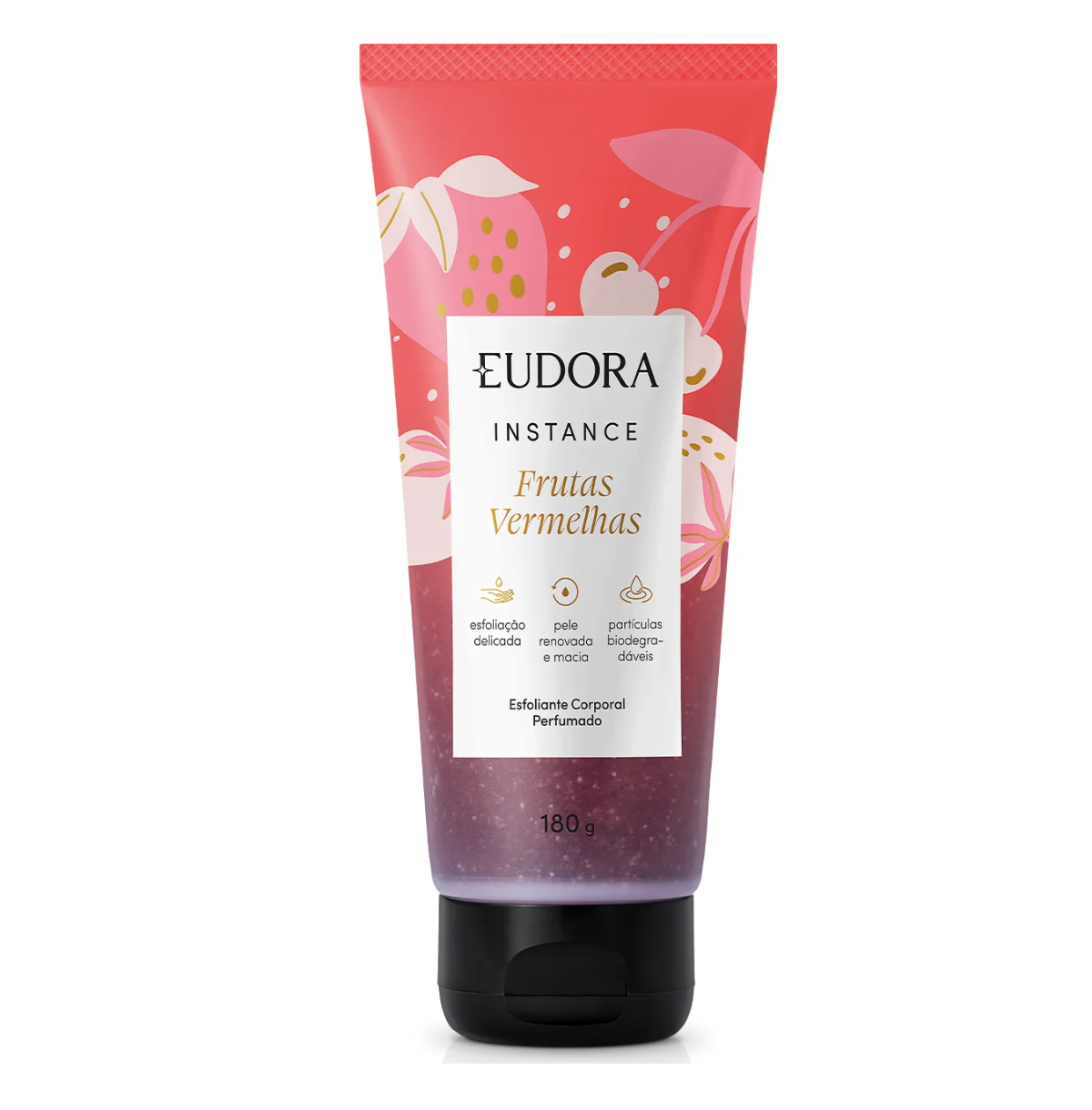 Esfoliante Corporal Perfumado Instance Frutas Vermelhas 180g