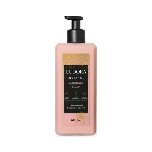 Instance Baunilha Glow Creme Hidratante Corporal 400ml - Eudora