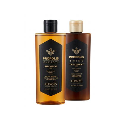 Combo Propolis Energy Shine Shampoo + Tratamento - Kerasys