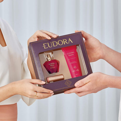 Kit Kiss Me Rosa Marcante (3 Itens) - Eudora