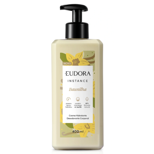 Hidratante corporal Baunilha instance 400ml - Eudora