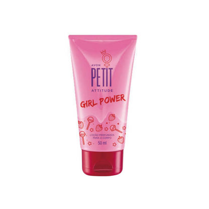 Kit Petit Colônia Feminina Girl Power + Loção Corporal Girl Power (50ml)