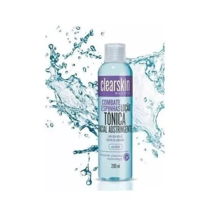 Loção Tônica Facial Adstringente Clearskin Avon 200ml