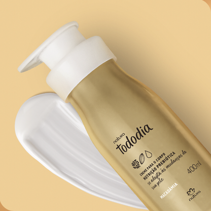 Creme  Nutritivo para o Corpo Tododia Macadâmia 400ml - Natura