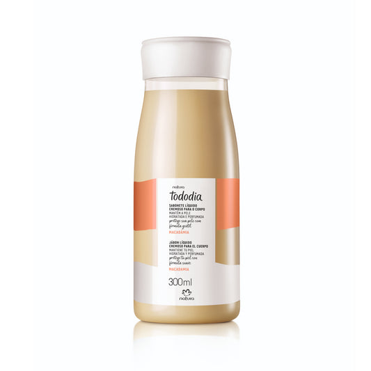 Sabonete Liquido Cremoso para o corpo Tododia 300ml - Natura