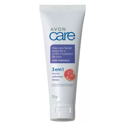 Máscara Facial Uniformizadora 3 em 1 Avon Care 75g