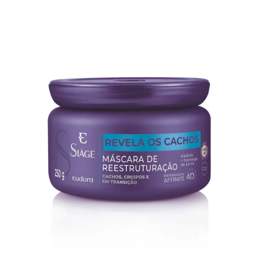 Mascara Capilar Siáge Revela os Cachos 250g - Eudora