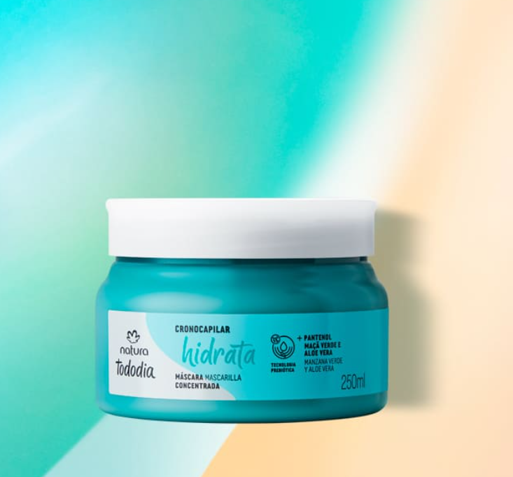 Tododia Máscara Concentrada Crono Capilar Hidrata 250ml - Natura