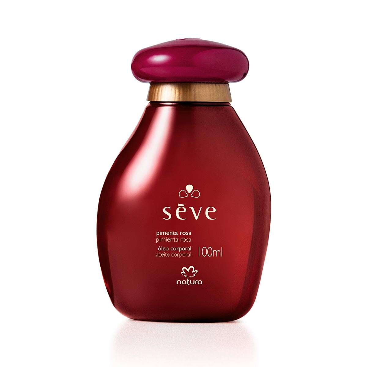 Óleo Corporal Sève Pimenta Rosa 100ml - Natura