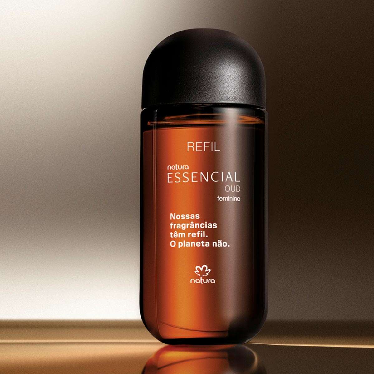 Refil Essencial Oud Feminino 100 ml - Natura