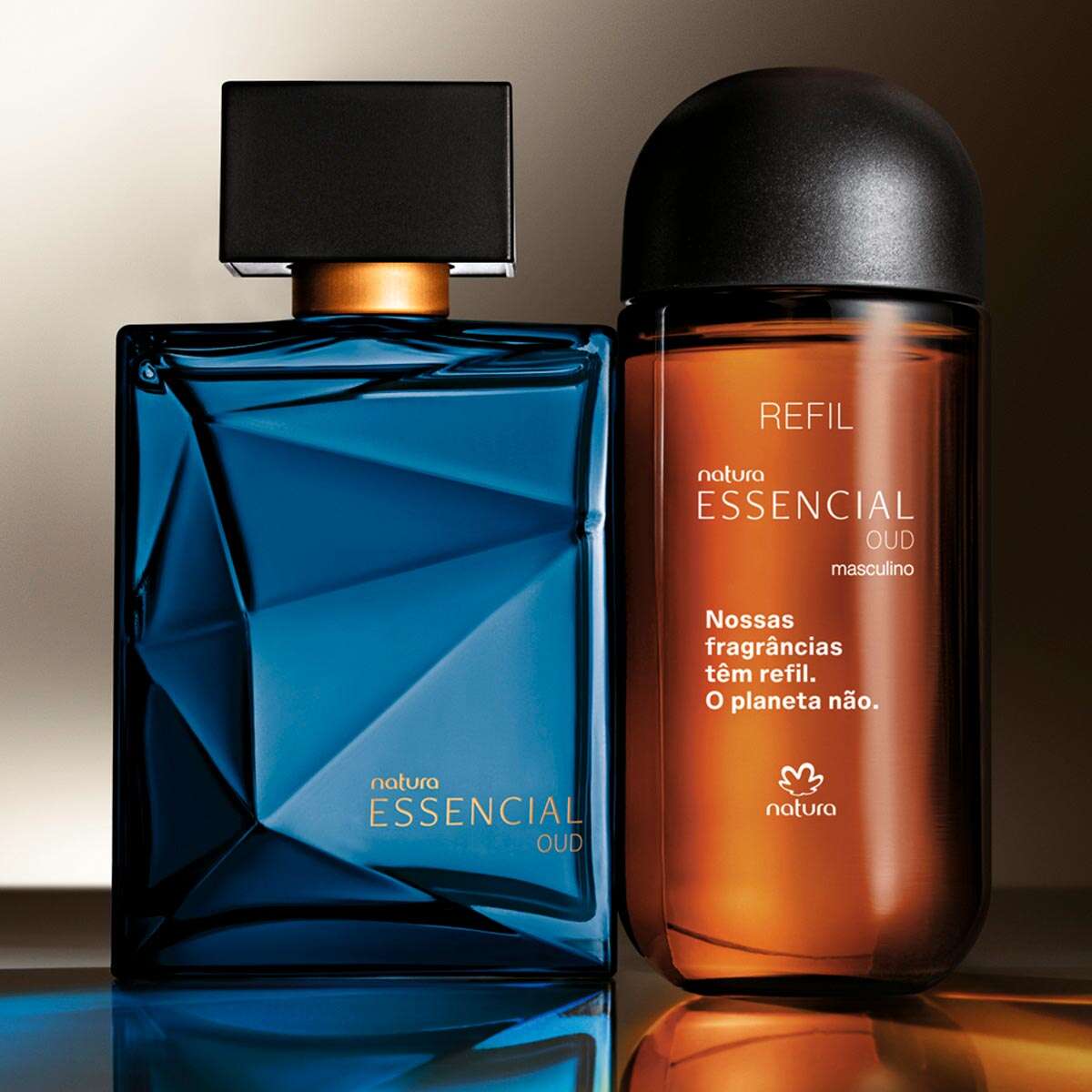 Refil Essencial Oud Masculino 100 ml - Natura