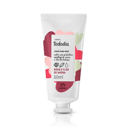 Creme Nutritivo para as Mãos Romã e Flor de Amora Tododia 50ml - Natura