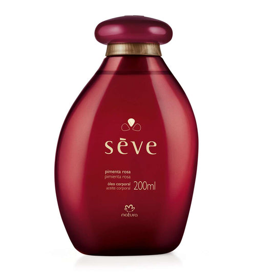 Óleo Desodorante Corporal Sève Pimenta Rosa 200ml - Natura