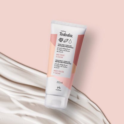 Creme Desodorante Nutritivo para o Corpo Tododia Noz Pecã e Cacau 200ml Natura