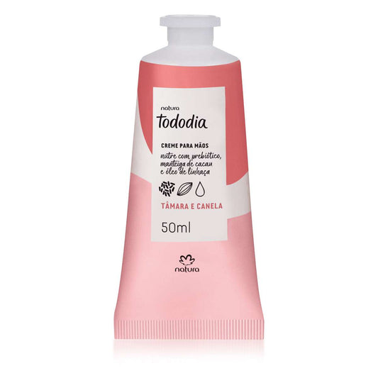 Creme Nutritivo para as Mãos Tâmara e Canela Tododia 50ml - Natura