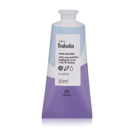 Creme Nutritivo para as Mãos Tododia Algodão 50ml - Natura