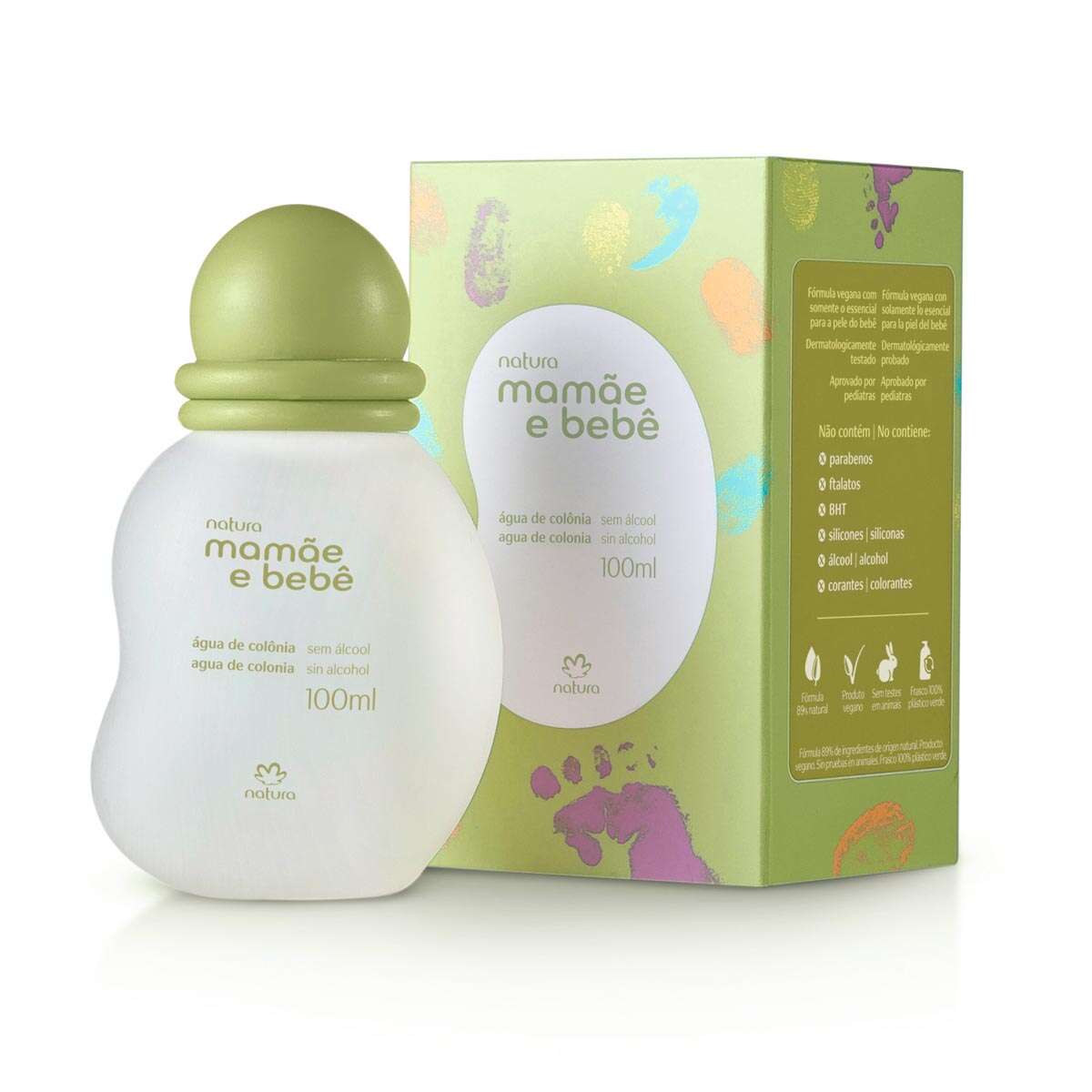 Água de Colônia Mamãe e Bebê 100 ml - Natura