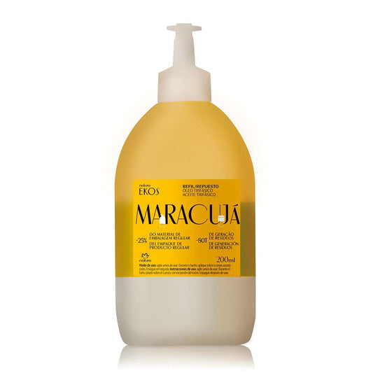 Refil Óleo Trifásico Desodorante Corporal Ekos Maracujá 200ml - Natura