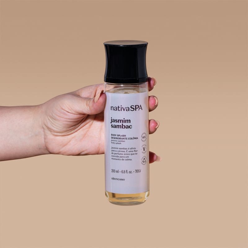 Body Splash Desodorante Colônia Nativa SPA Jasmim Sambac 200ml - o Boticário