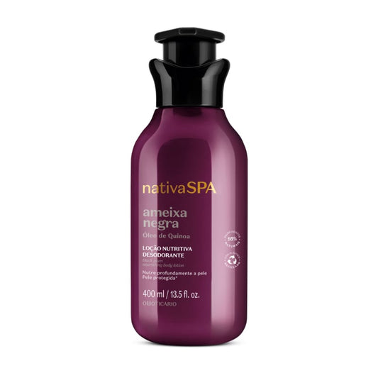 Loção Hidratante Corporal Nativa Spa Ameixa Negra 400ml - o Boticário