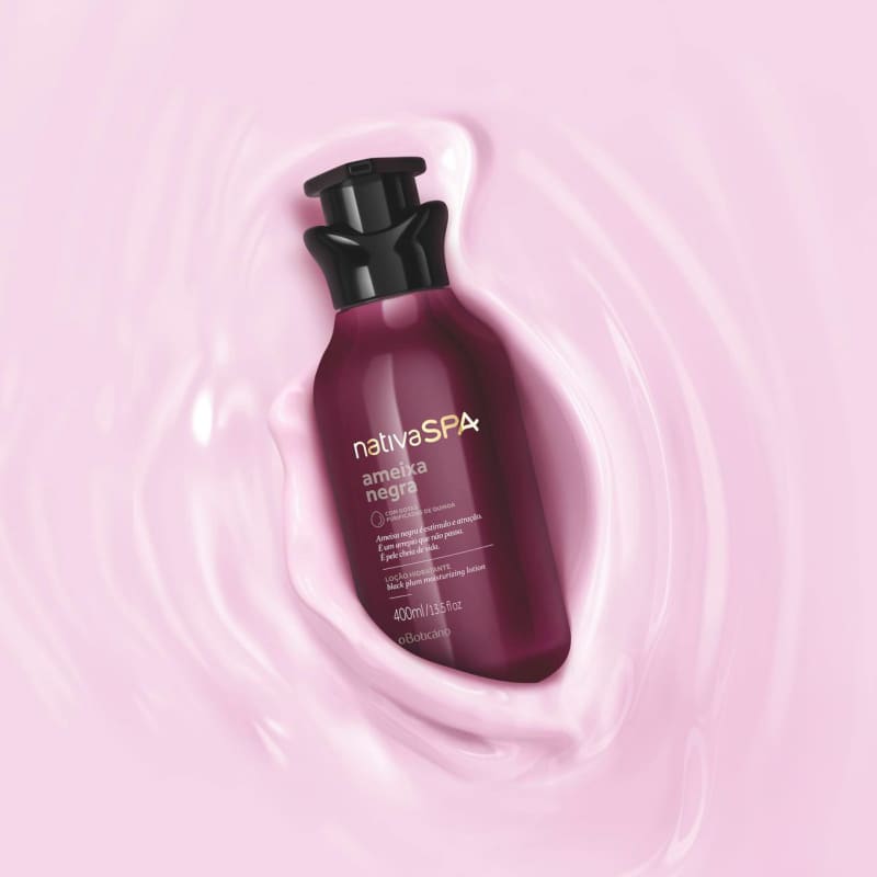 Loção Hidratante Corporal Nativa Spa Ameixa Negra 400ml - o Boticário