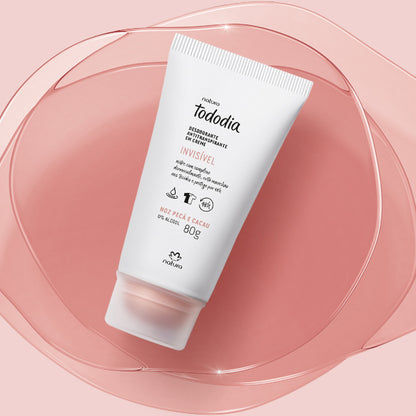 Desodorante em Creme Invisível Tododia Noz Pecã e Cacau 80g - Natura
