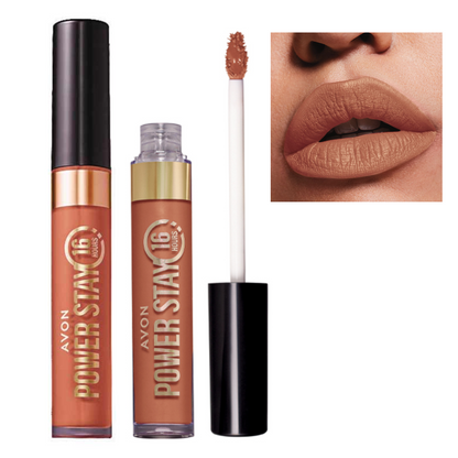 Power Stay Batom Líquido Matte 16h Avon