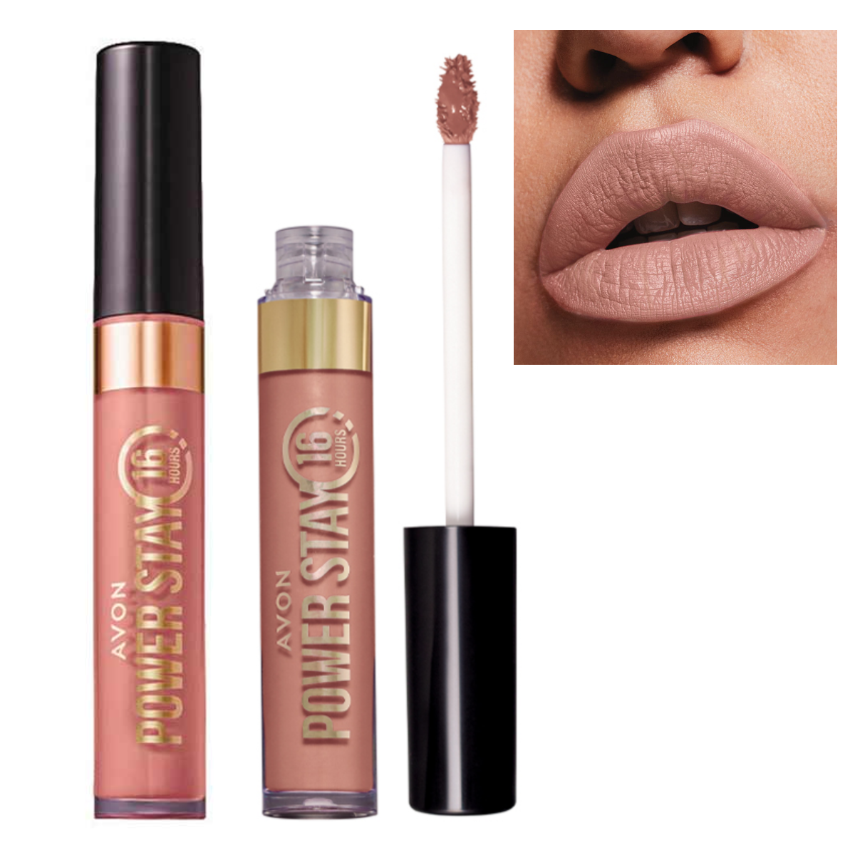 Power Stay Batom Líquido Matte 16h Avon