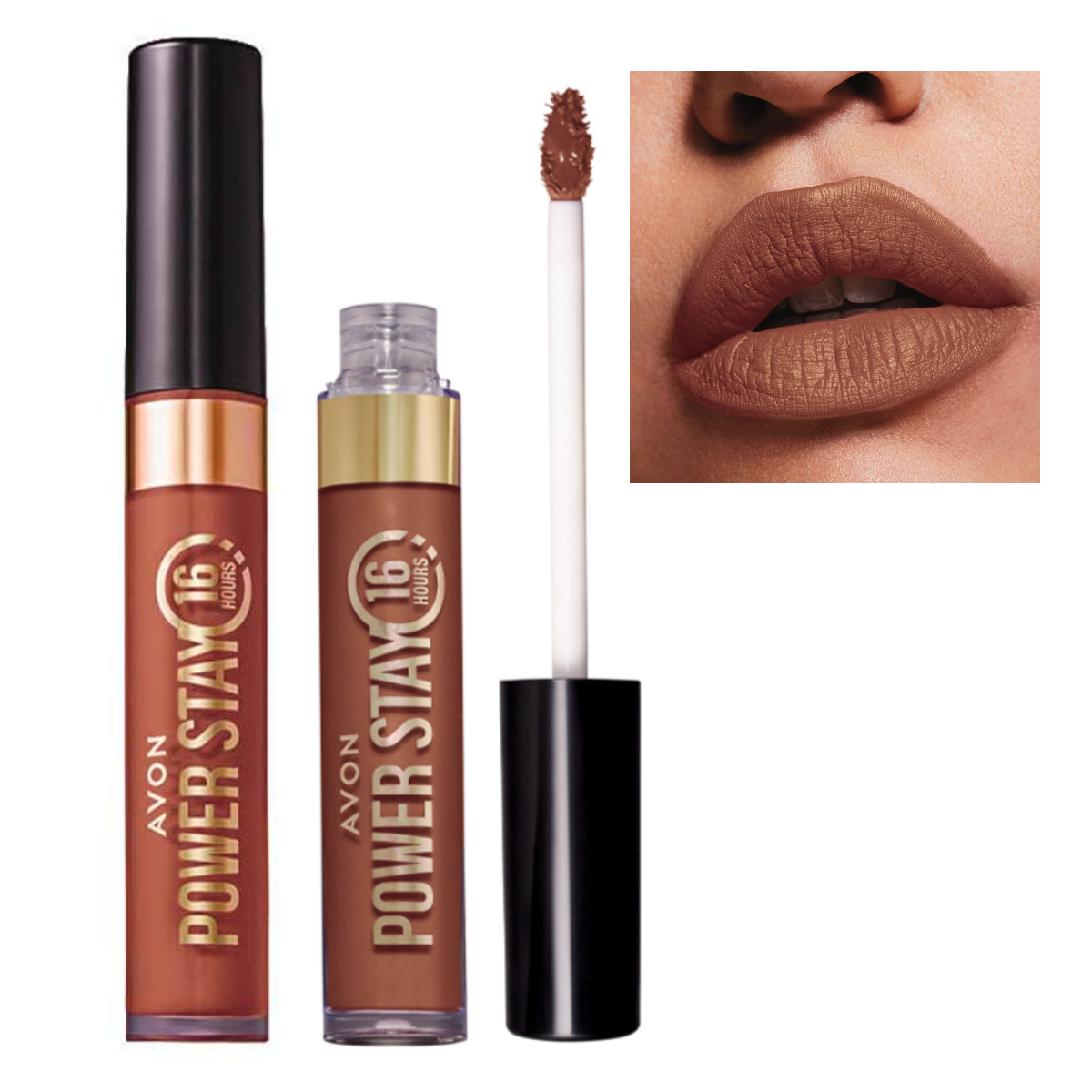 Power Stay Batom Líquido Matte 16h Avon