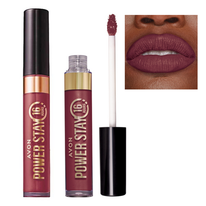 Power Stay Batom Líquido Matte 16h Avon