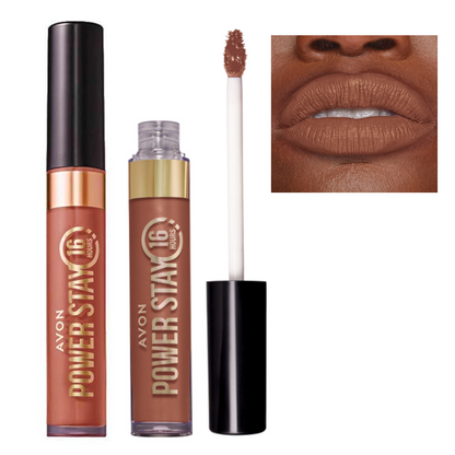 Power Stay Batom Líquido Matte 16h Avon