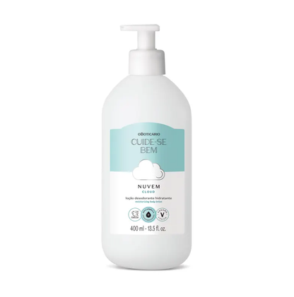 Kit Cuide-se Bem Nuvem (Hidratante 400ml + Body Splash 200ml) - oBoticario