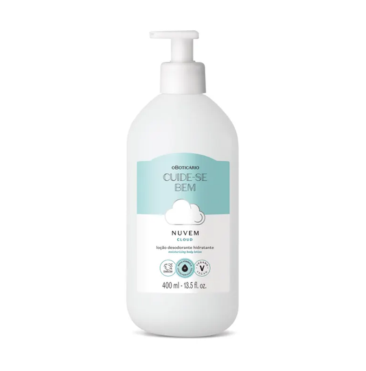 Loção Hidratante corporal Cuide - se Bem Nuvem 400ml - oBoticário