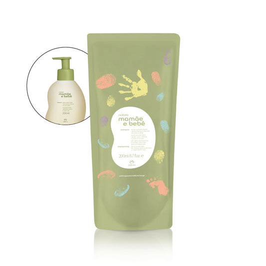 Refil Shampoo Mamãe e Bebê 200ml - Natura