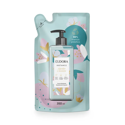Refil Hidratante Desodorante Algodão e Jasmim Instance 350ml