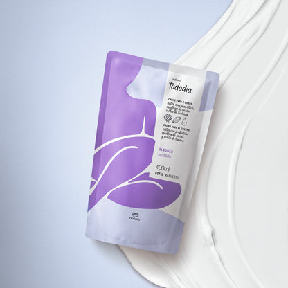 Creme Nutritivo Tododia 400ml Refil Algodão