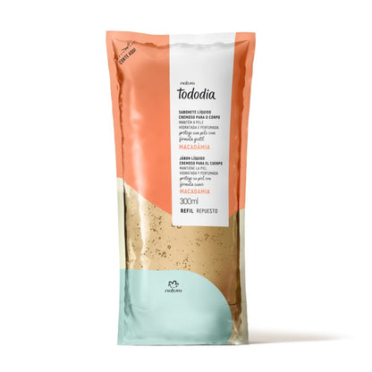 Sabonete Liquido em Gel Tododia Refil Macadamia 300ml - Natura