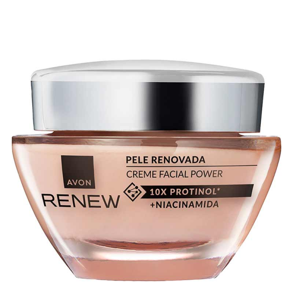 Combo Renew Power Creme Facial + Renovador área dos Olhos + Gel de Limpeza