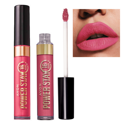 Power Stay Batom Líquido Matte 16h Avon