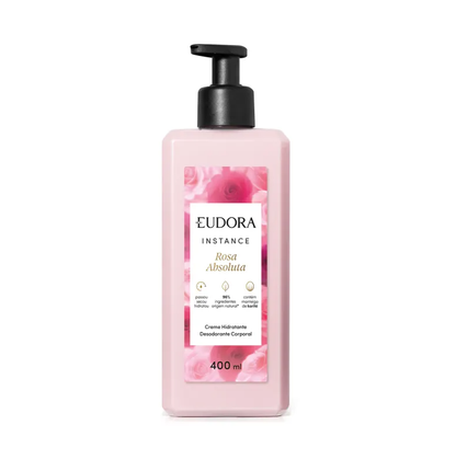 Creme Hidratante Corporal Instance Rosa Absoluta 400ml - Eudora