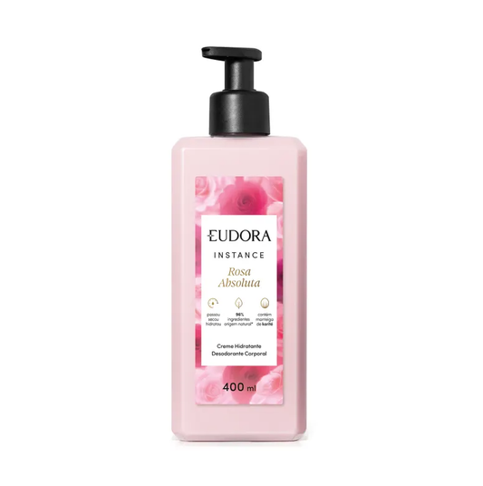 Creme Hidratante Corporal Instance Rosa Absoluta 400ml - Eudora