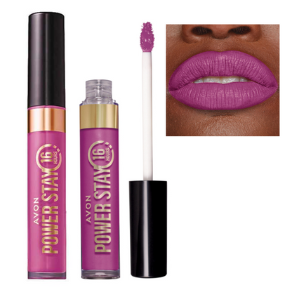 Power Stay Batom Líquido Matte 16h Avon