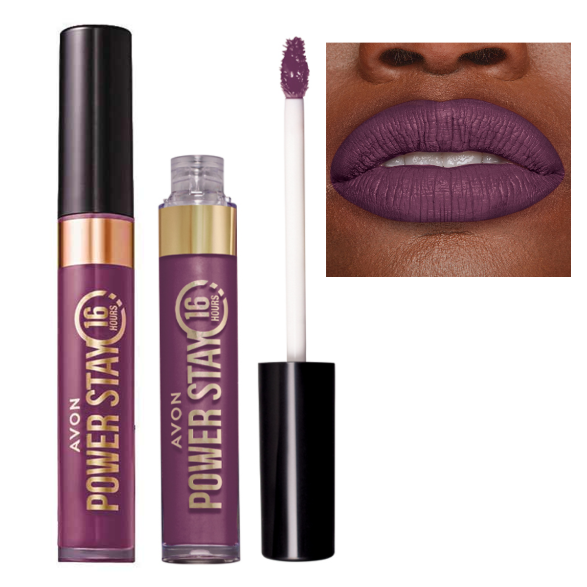 Power Stay Batom Líquido Matte 16h Avon
