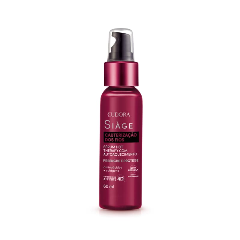 Sérum Capilar Siàge Hot Therapy Cauterização dos Fios 60ml - Eudora