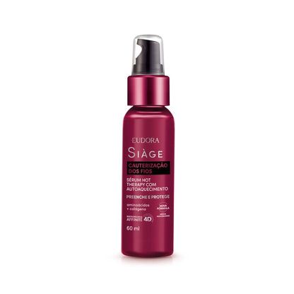 Sérum Capilar Siàge Hot Therapy Cauterização dos Fios 60ml - Eudora