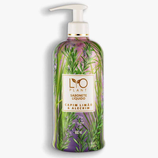 Sabonete Liquido Capim Limão e Alecrim 600ml - Mahogany