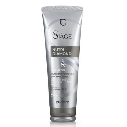 Combo Siàge Nutri Diamond Shampoo (250ml) + Condicionador (200ml) - Eudora