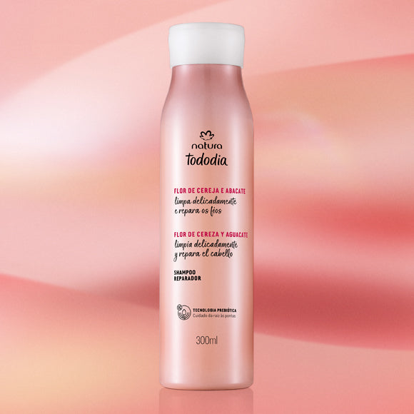 Tododia Shampoo Reparador Flor de Cereja e Abacate 300ml – Natura