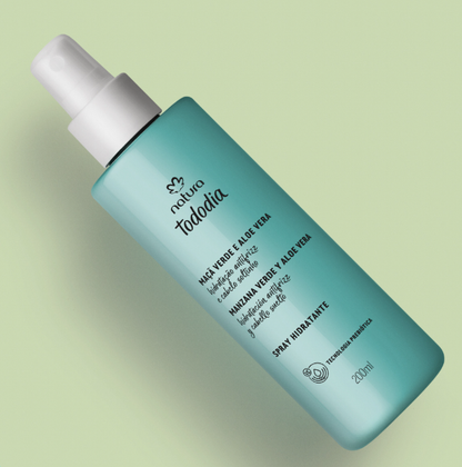 Tododia Spray Hidratante Maçã Verde e Aloe Vera 200 ml - Natura