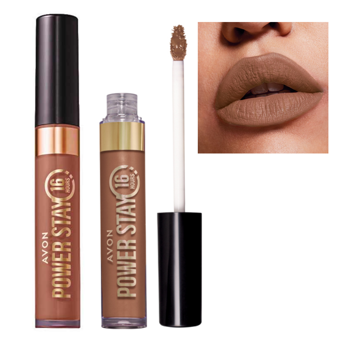 Power Stay Batom Líquido Matte 16h Avon
